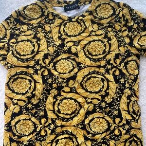 Versace Boys’ Barroco Print Shirt